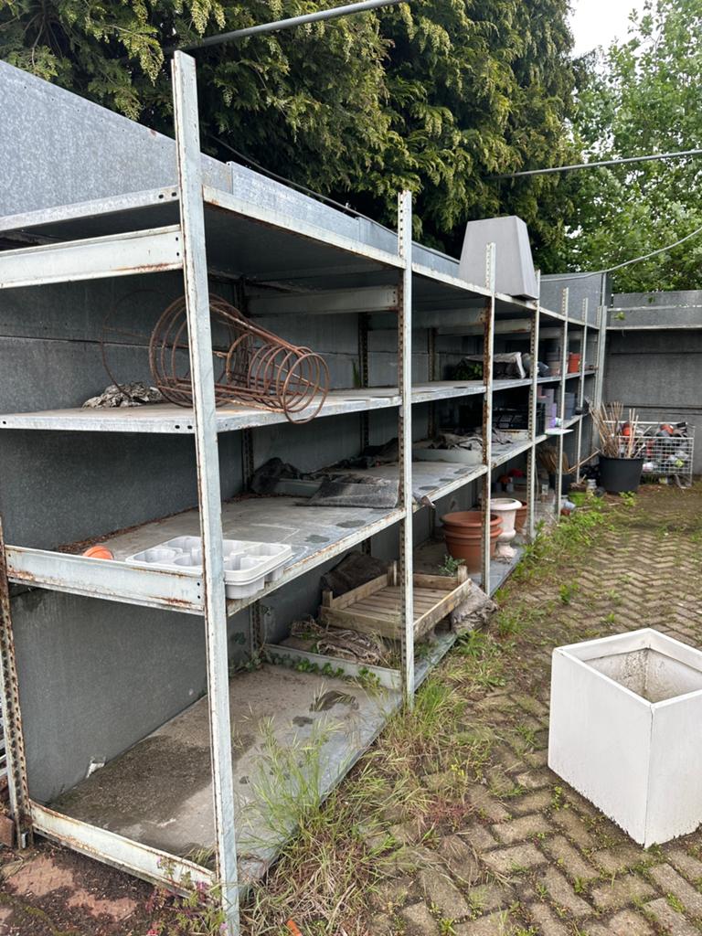Gegalvaniseerde stelling, Ophalen