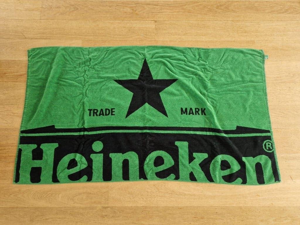 Badhanddoek Heineken, Ophalen of Verzenden, Nieuw, Groen, Handdoek