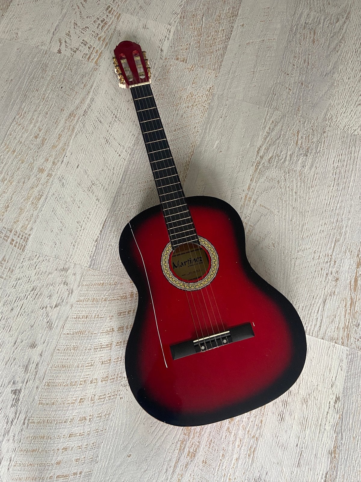Spaanse gitaar merk Martinez, Ophalen of Verzenden, Zo goed als nieuw, Klassieke of Spaanse gitaar