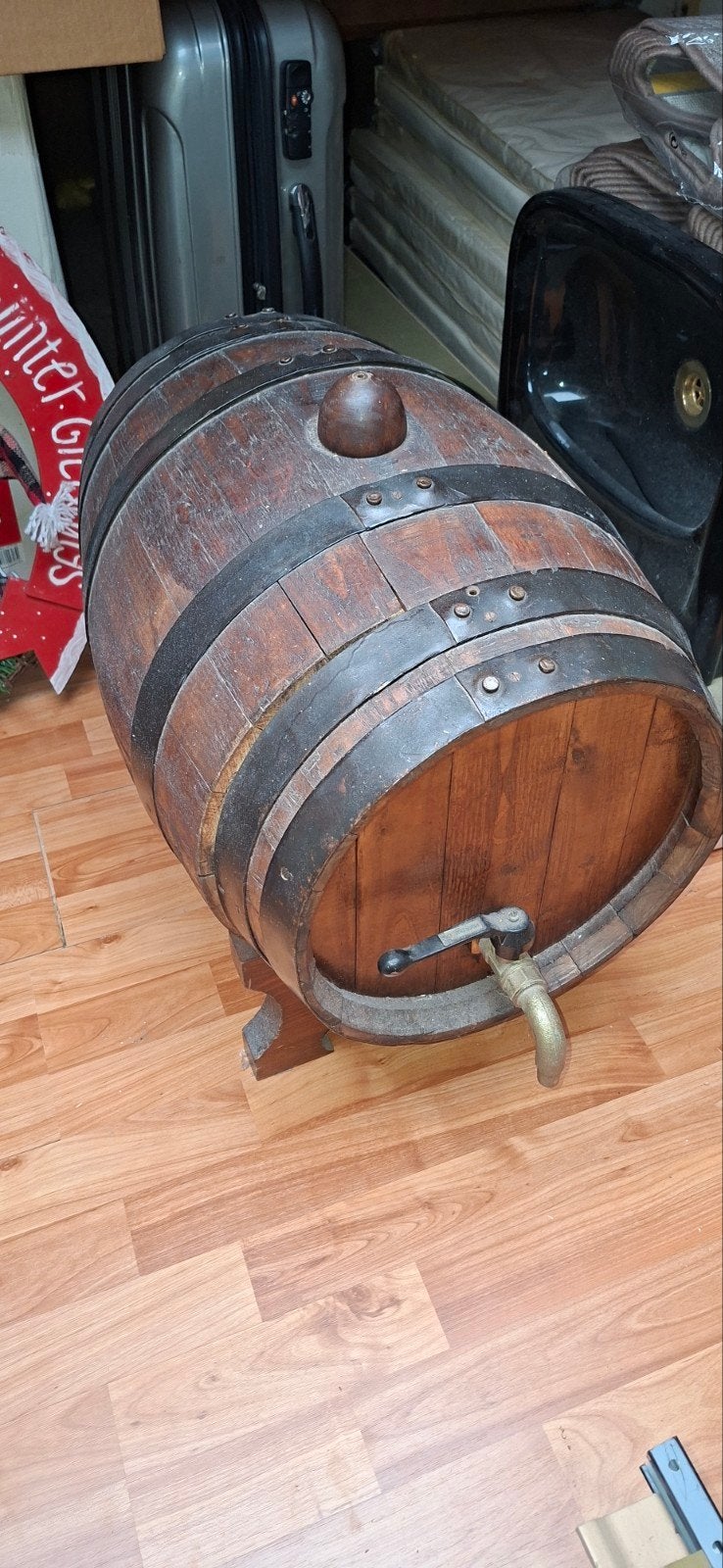 vintage biervat met stroom kabel, Huis en Inrichting, Barren, Ophalen of Verzenden