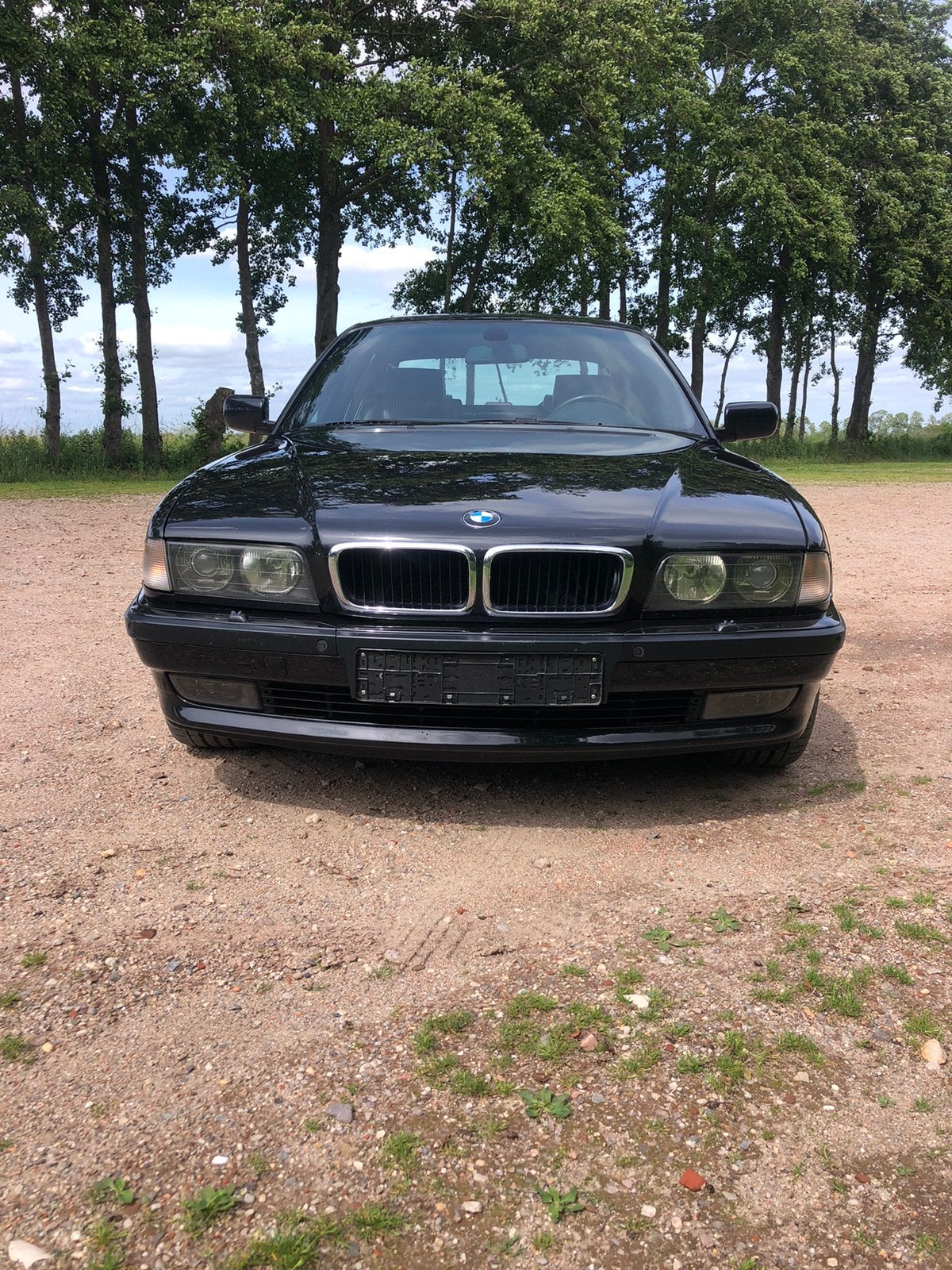 Volle BMW 740i E38 1998 LPG 256d KMzw leder  alles elektr, Auto's, BMW, Automaat, Achterwielaandrijving, Zwart, Particulier