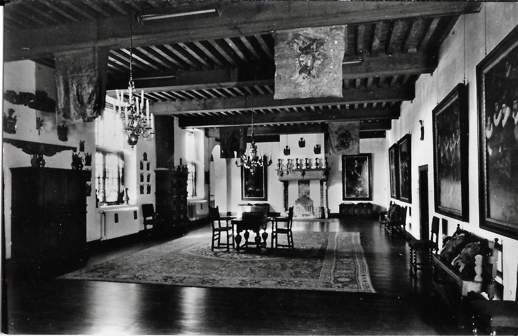 Leiden, Stedelijk Museum, De Lakenhal, Grote Pers, interieur, Verzenden, 1960 tot 1980, Ongelopen, Zuid-Holland