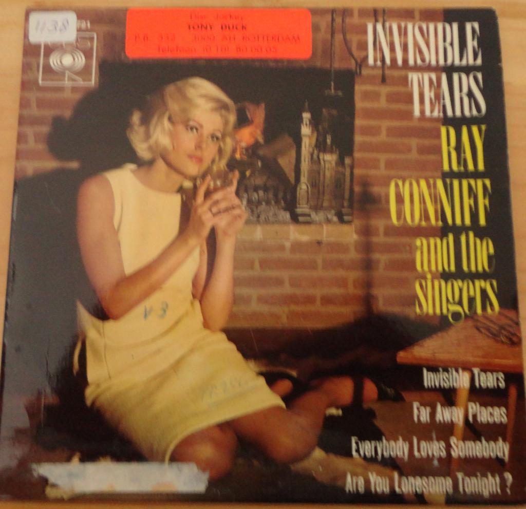 Ray Conniff > Invisible tears, Ophalen of Verzenden, Gebruikt, Pop, Single