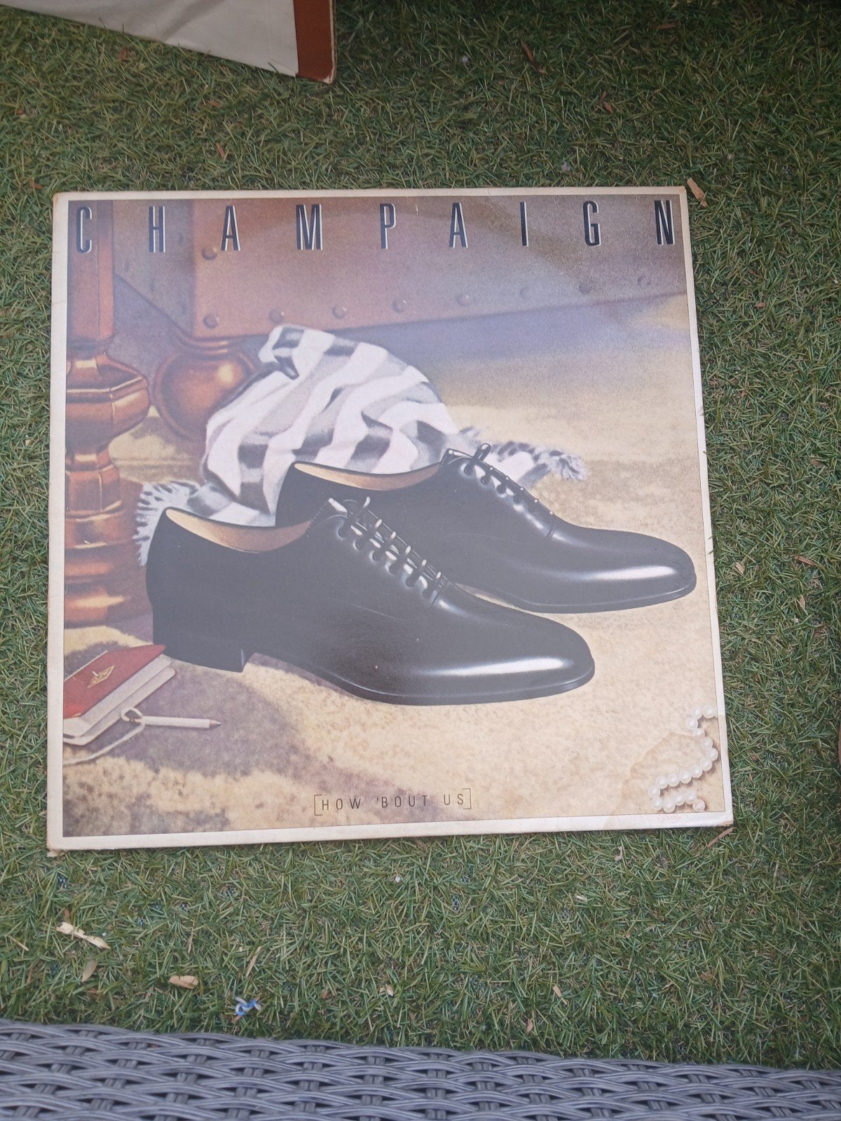 Champaign - How 'Bout Us LP (Vinyl), Ophalen of Verzenden, Gebruikt