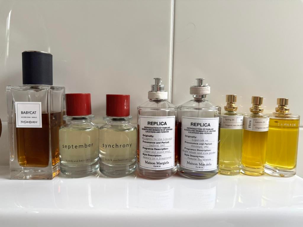 5 ml hervulbare verstuiver met luxe parfum (ffern, margiela), Ophalen of Verzenden, Nieuw