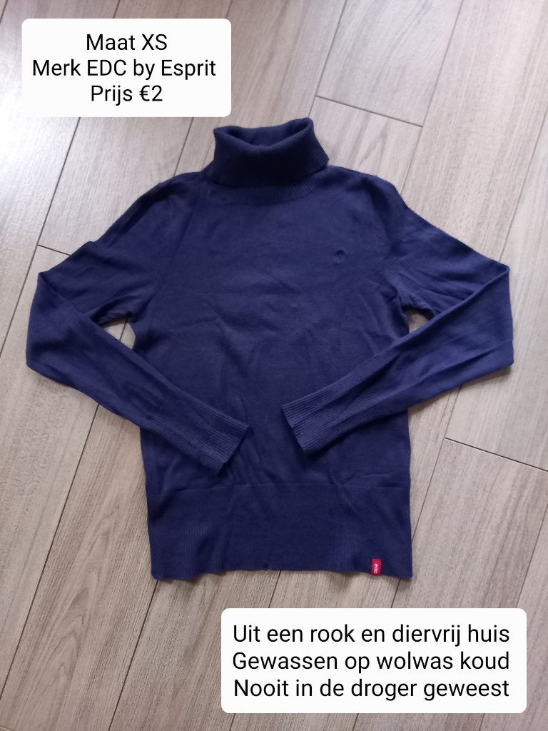Coltrui Esprit maat xs, Kleding | Dames, Blauw, Ophalen of Verzenden, EDC by Esprit, Maat 34 (XS) of kleiner
