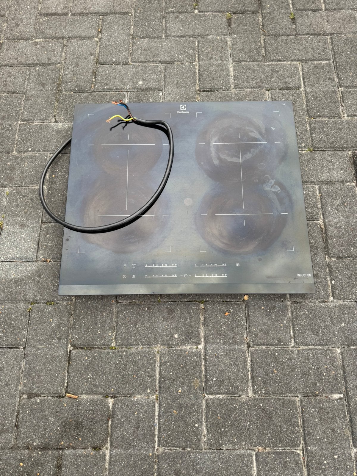 Kookplaat inductie, Witgoed en Apparatuur, Ophalen, Gebruikt, 4 kookzones, Inbouw