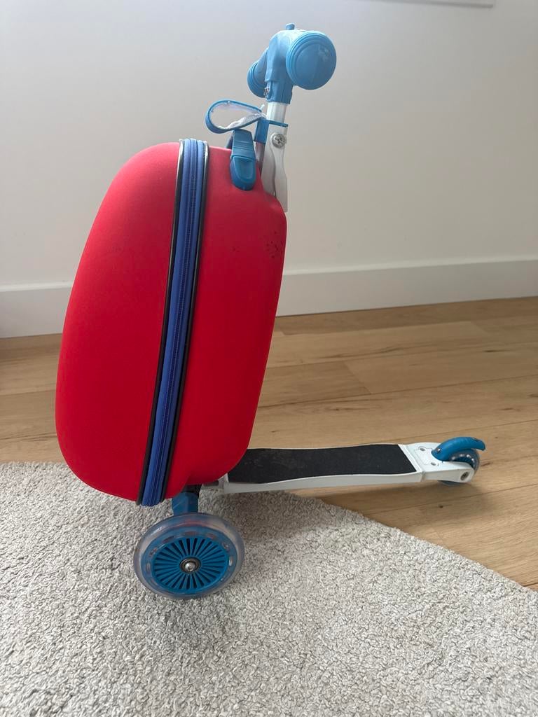 Kinderstep met koffer - Ideaal voor reizen, Ophalen of Verzenden, Gebruikt, Gewone step