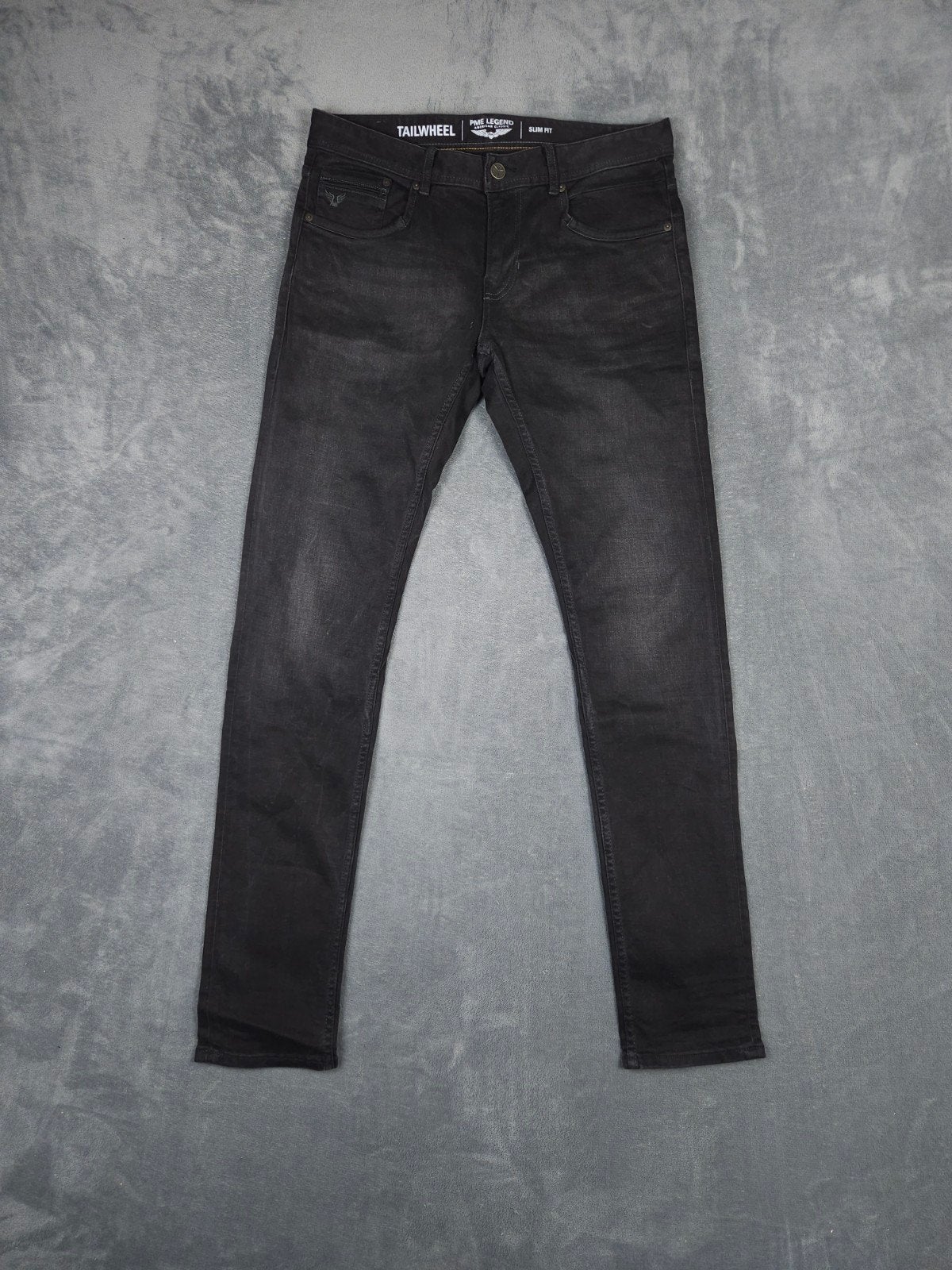 Pme Legend Broek Tailwheel W34 L36 Slim Zwart Jeans Pall Mal, ., Zwart, Ophalen of Verzenden, Zo goed als nieuw