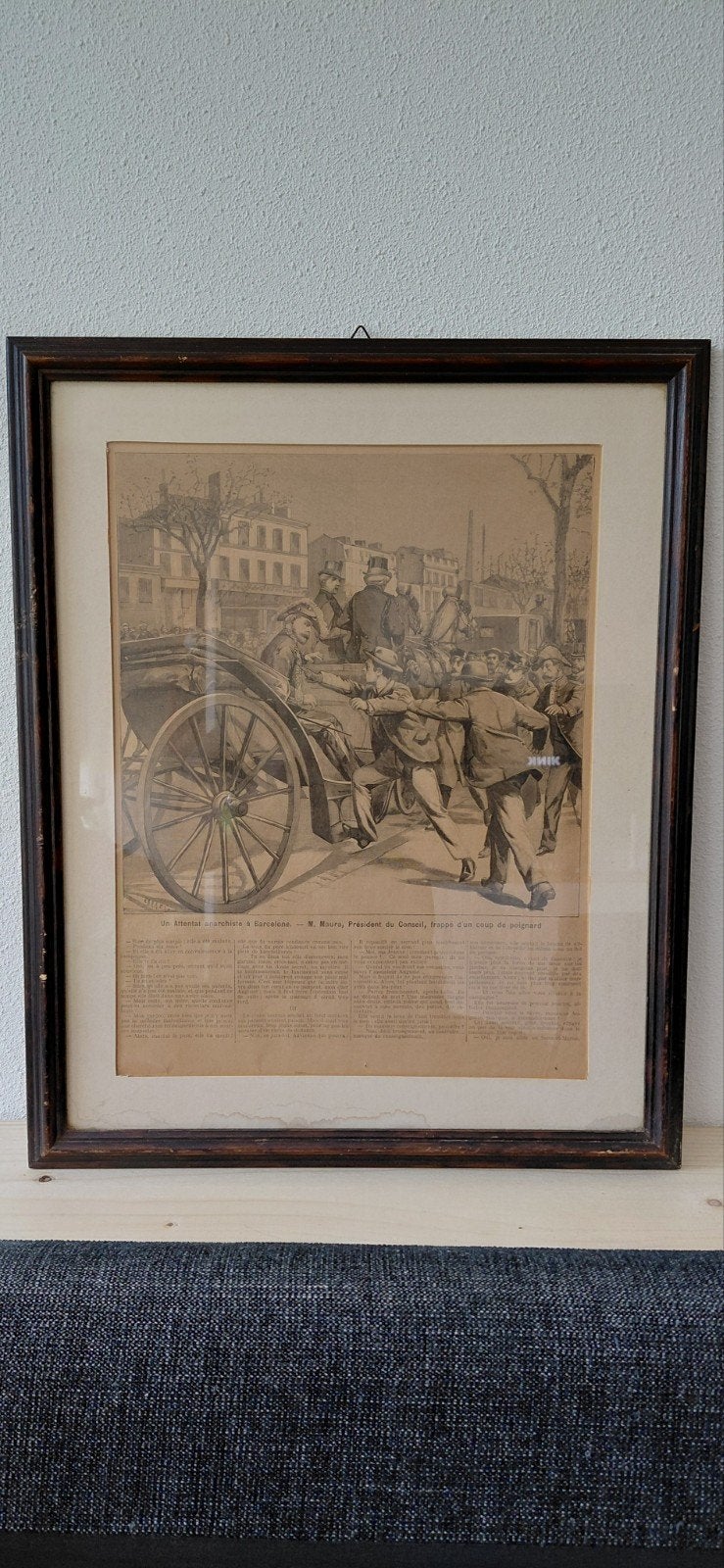 Le parisien 1902 moordaansslag Maura, Ophalen of Verzenden