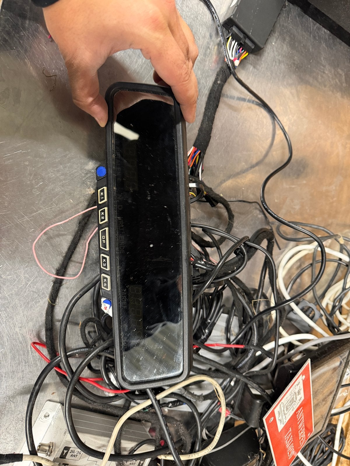 Taxi Meter + Binnenspiegel en boardcomputer, Auto diversen, Ophalen of Verzenden, Zo goed als nieuw