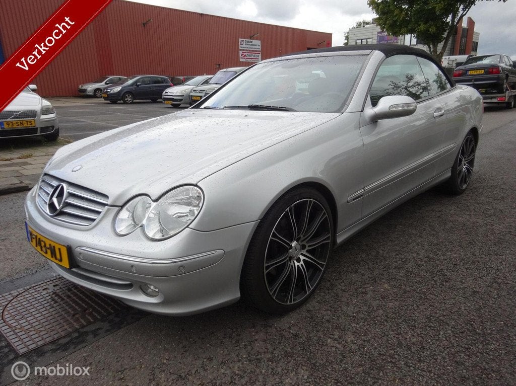 Mercedes AG CLK-klasse Cabrio 200 K. Elegance, Automaat, Achterwielaandrijving, Gebruikt, 4 cilinders