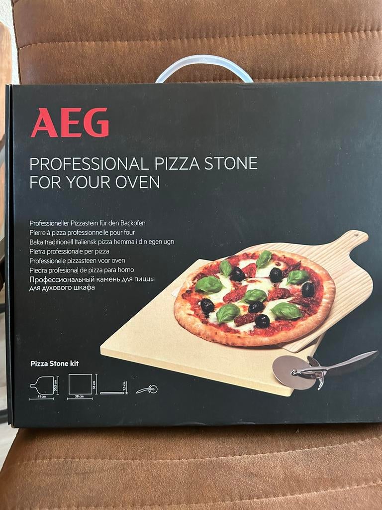 Pizzasteen nieuw in doos, Ophalen, Nieuw