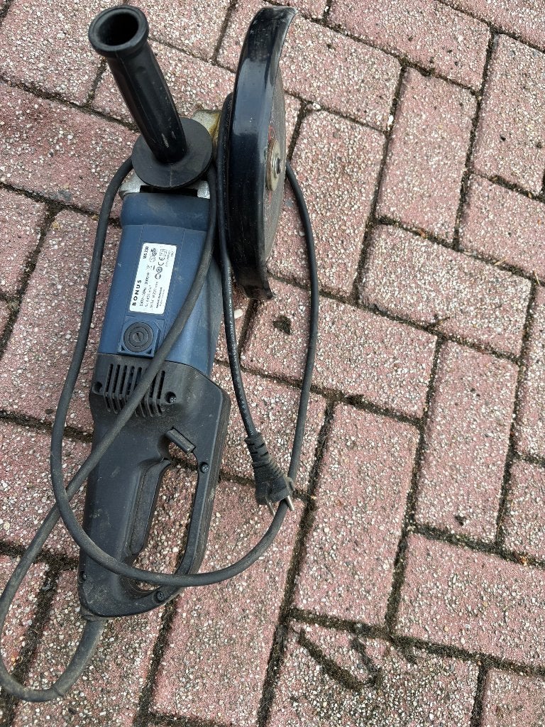 Slijptol, Ophalen of Verzenden, Gebruikt, 1000 watt of meer, Haakse handslijpmachine