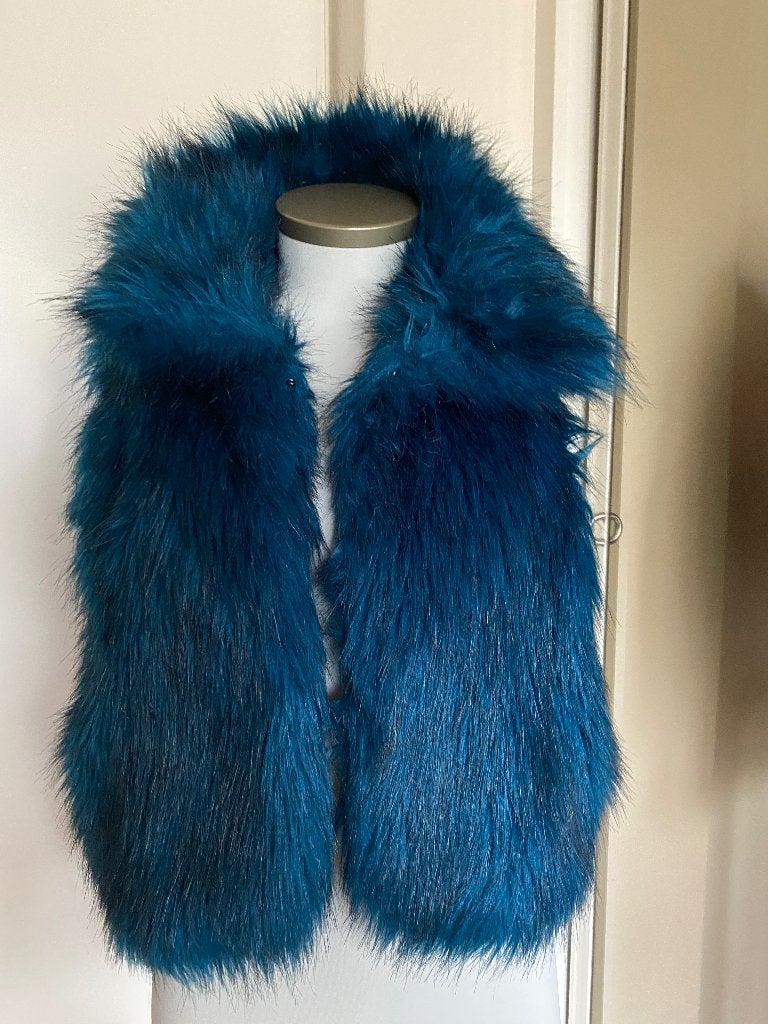 bodywarmer/gilet Blanco 40/42 petrol/brons, Kleding | Dames, Bodywarmers, Maat 38/40 (M), Blauw, Ophalen of Verzenden, Zo goed als nieuw