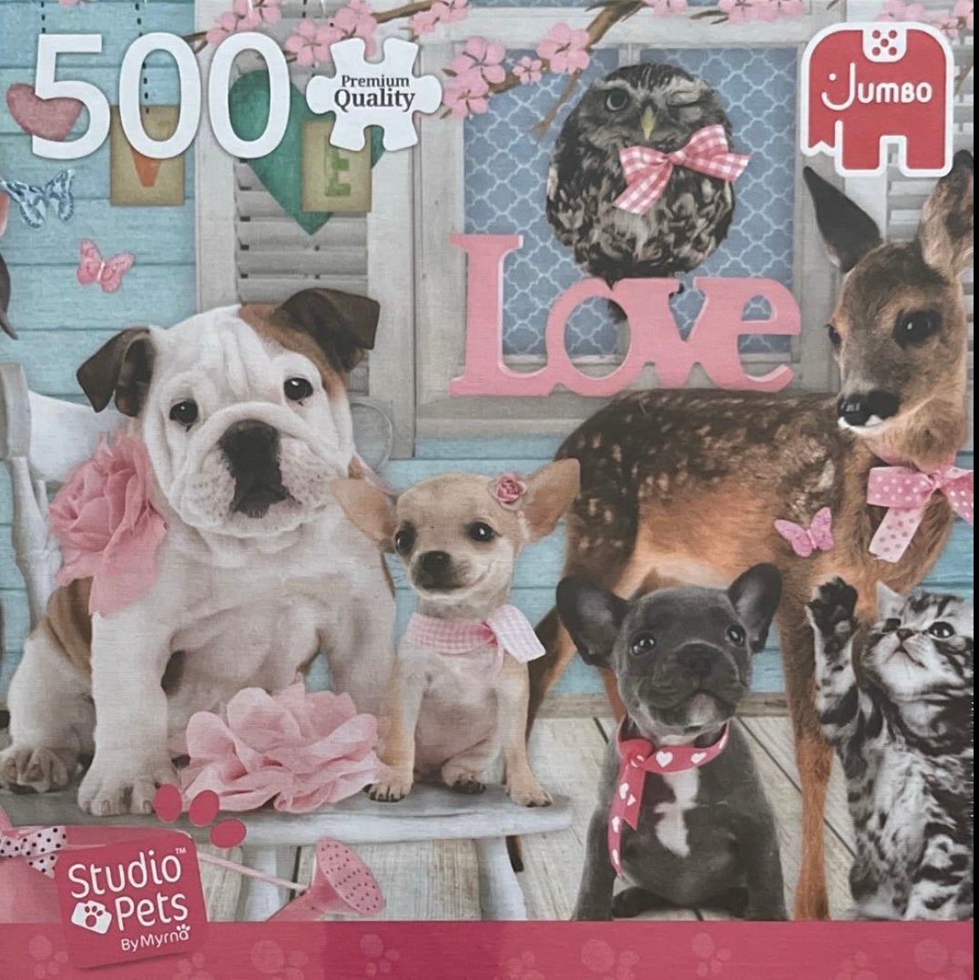 Twee Jumbo puzzels 950 en 500 stukjes, Ophalen of Verzenden, 500 t/m 1500 stukjes, Zo goed als nieuw, Legpuzzel