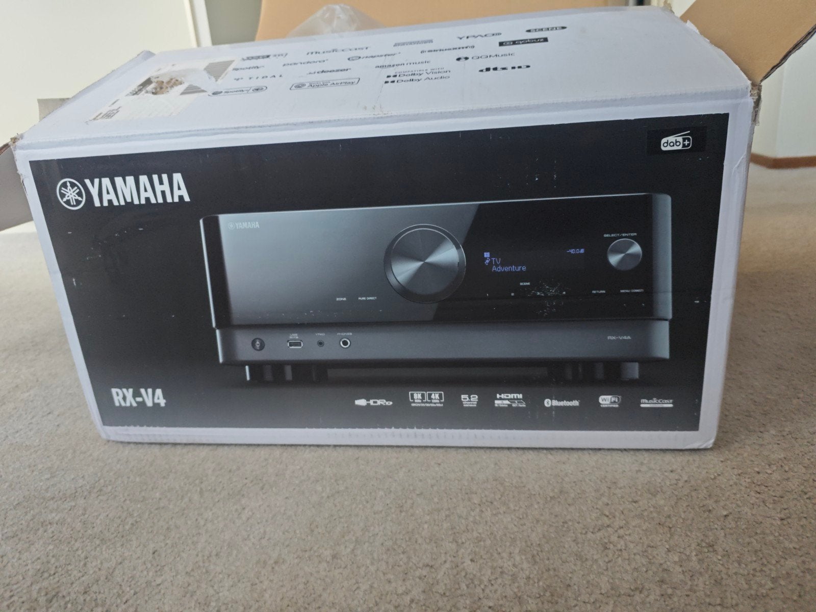 Yamaha RX-V4 AV Receiver - Zo goed als nieuw, Overige systemen, Yamaha, Ophalen of Verzenden, Zo goed als nieuw