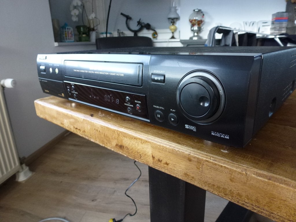 Philips VR 1000 SVHS super VHS Videorecorder, Ophalen of Verzenden, Zo goed als nieuw