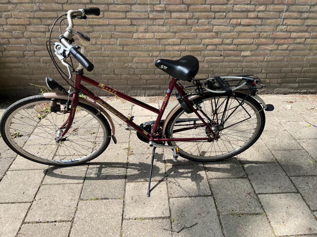 Batavus Navajo dames sportfiets met 21 Shimano versnellinge, Ophalen, Versnellingen, Batavus, 53 tot 56 cm