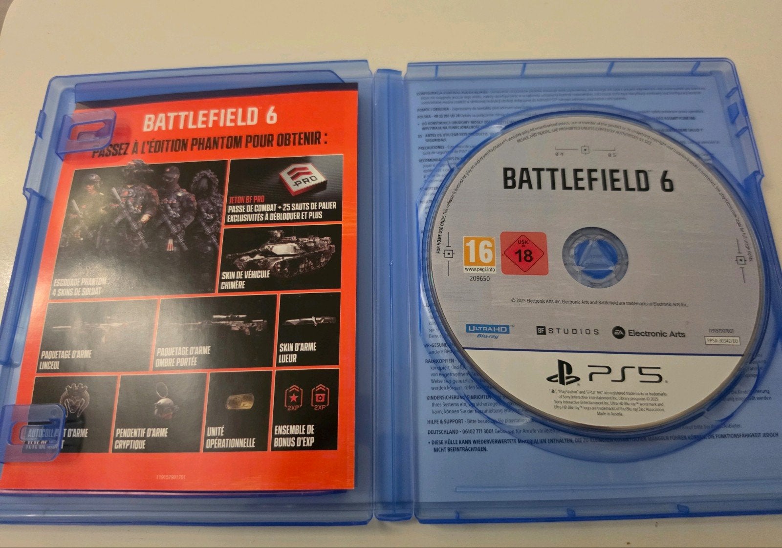 Battlefield 6 voor Playstation 5 Lees Beschrijving Aub, Electronic Arts, Ophalen of Verzenden, Zo goed als nieuw, Electronic Arts EU