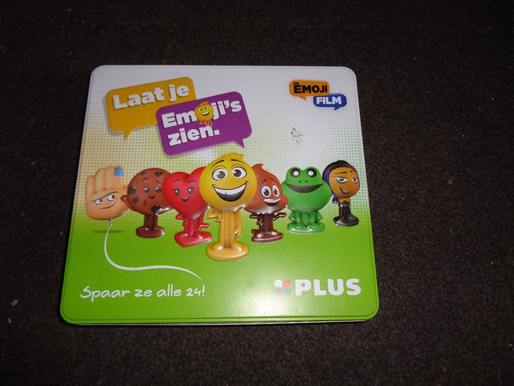 COMPLETE SET EMOJI PLUS SUPERMARKT 2017 BIEDEN VANAF €2, Verzamelen, Plus, Ophalen