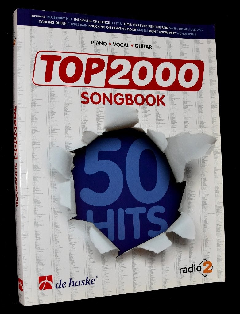 Top 2000 Songbook - Piano, Vocal, Guitar - Radio 2 (De Haske, Gitaar, Ophalen of Verzenden, Zo goed als nieuw, Artiest of Componist