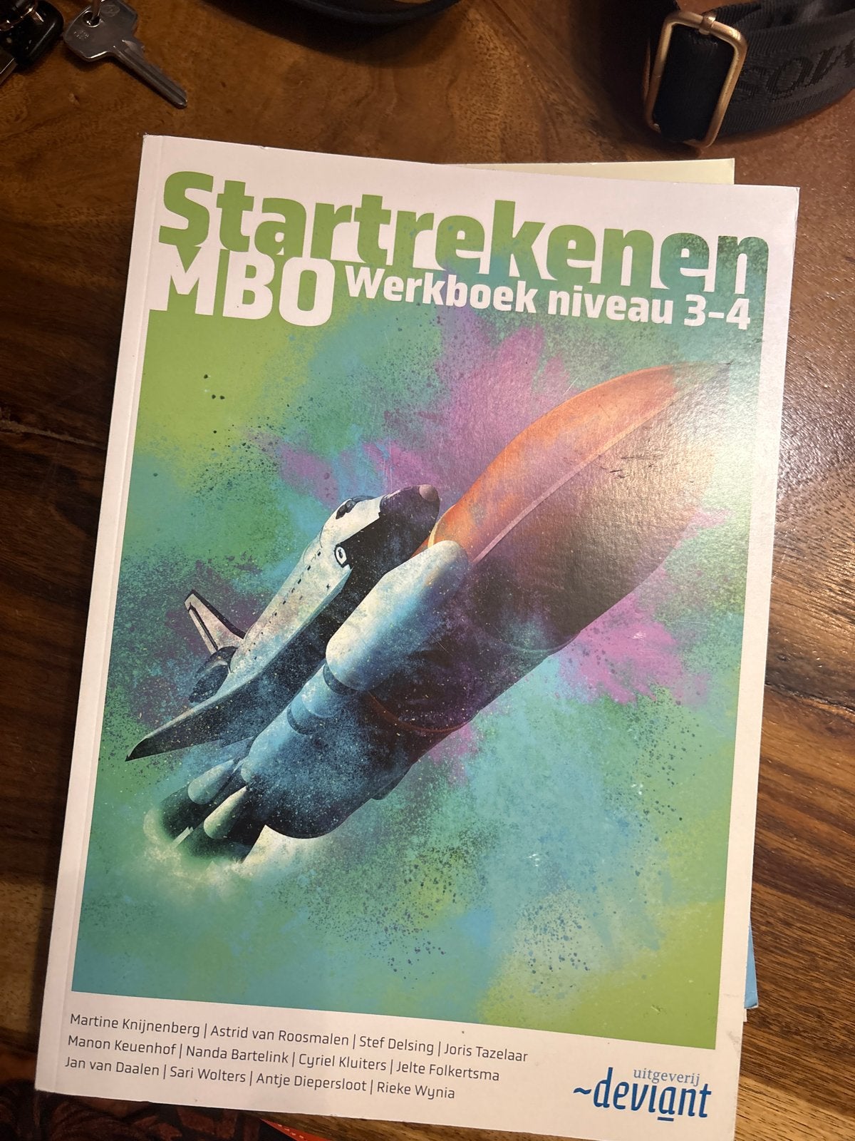 Startrekenen MBO Werkboek niveau 3-4, Boeken, Studieboeken en Cursussen, Ophalen, Beta, Zo goed als nieuw, MBO