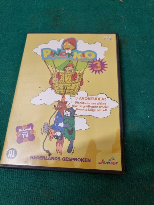 dvd pinokkio, Ophalen of Verzenden