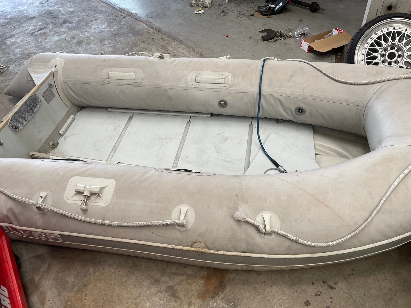 Quicksilver boot, Watersport en Boten, Bootonderdelen, Ophalen, Gebruikt, Motorboot