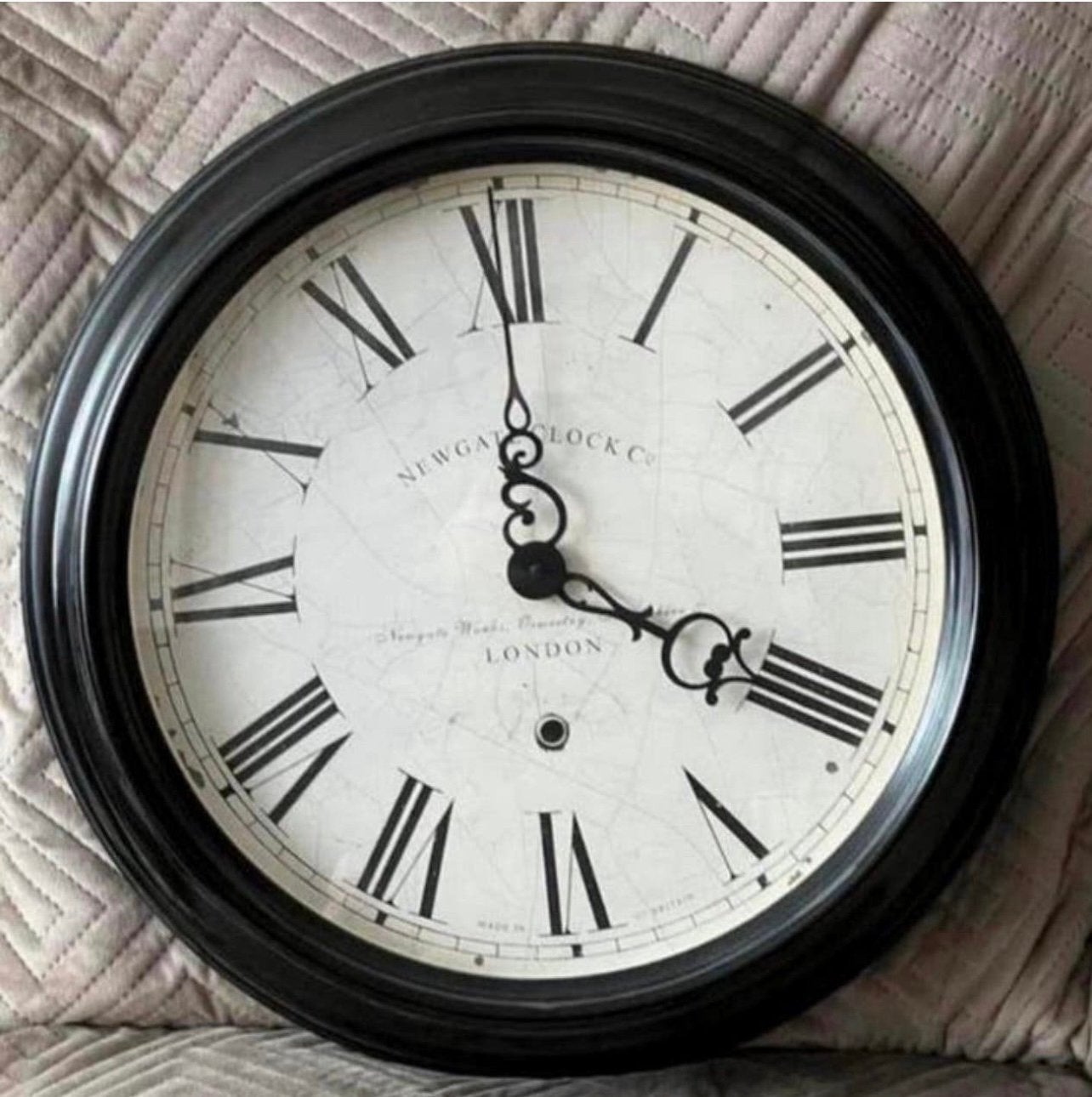 Wandklok doorsnee 50 cm, Huis en Inrichting, Ophalen of Verzenden, Zo goed als nieuw, Wandklok