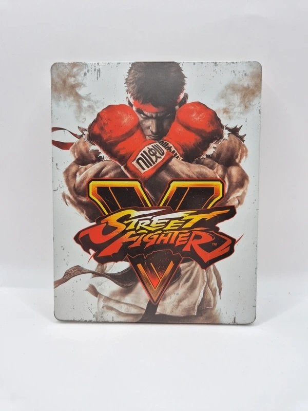 Street Fighter V Steelbook PS4, Sony City 1-7-1 Konan, Minato-ku Tokyo 108-0075 Japan, support@playstation.com,, Gebruikt, Vechten