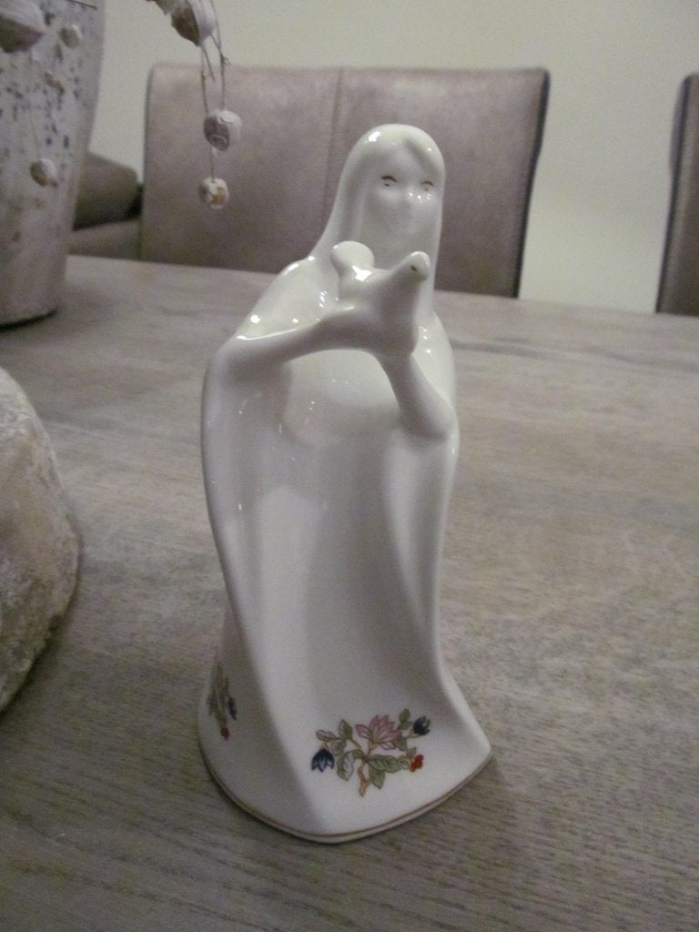 Royal Tara Ierland Beeld Dame met Duif, Ophalen of Verzenden, Zo goed als nieuw, Mens