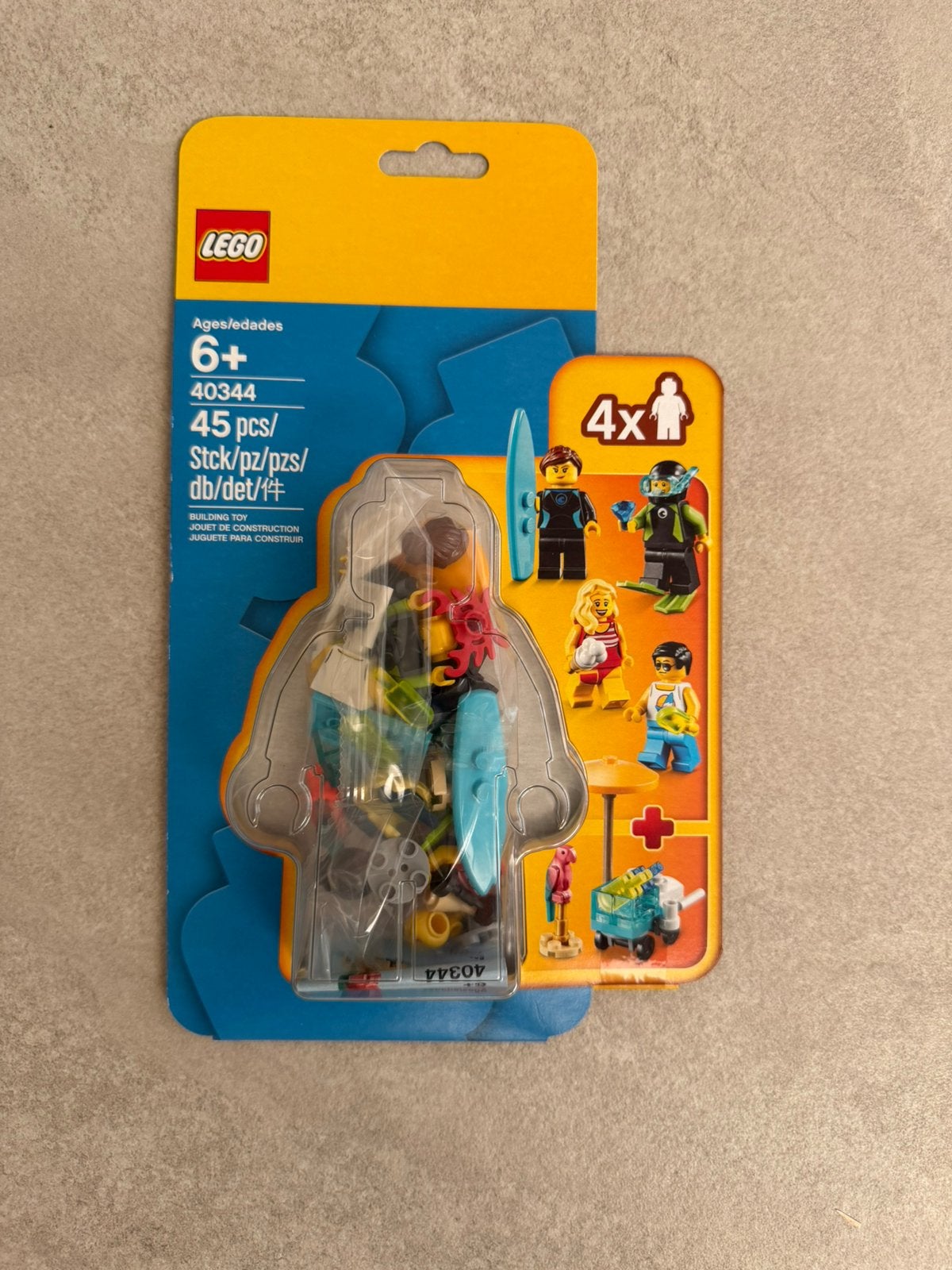 40344 City Summer Celebration Minifigure Pack. Nieuw, Lego, Nieuw, Ophalen of Verzenden, Minifiguren serie