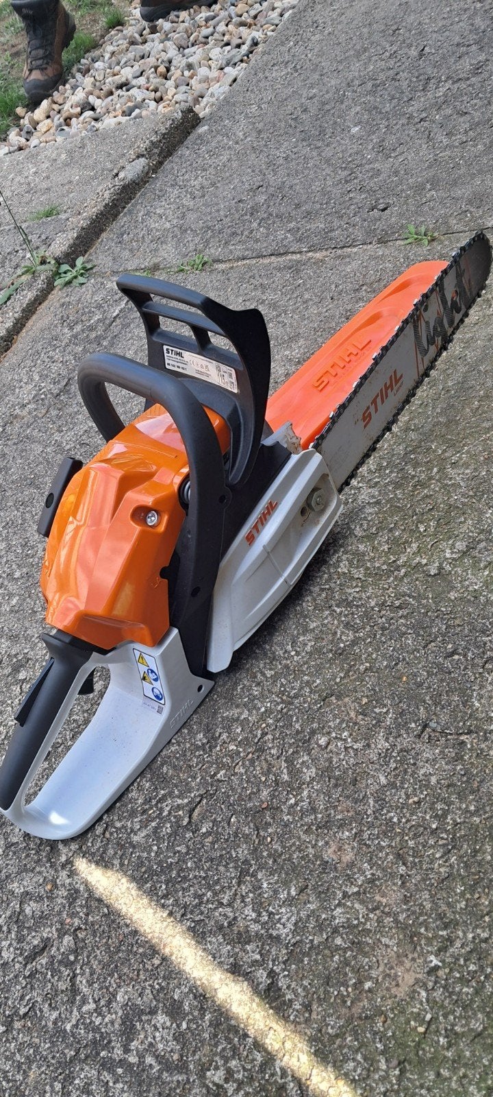 STIHL Benzine Kettingzaag MS 162 / MS 162 C, Doe-het-zelf en Verbouw, Ophalen, Zo goed als nieuw, Kettingzaag, STIHL
