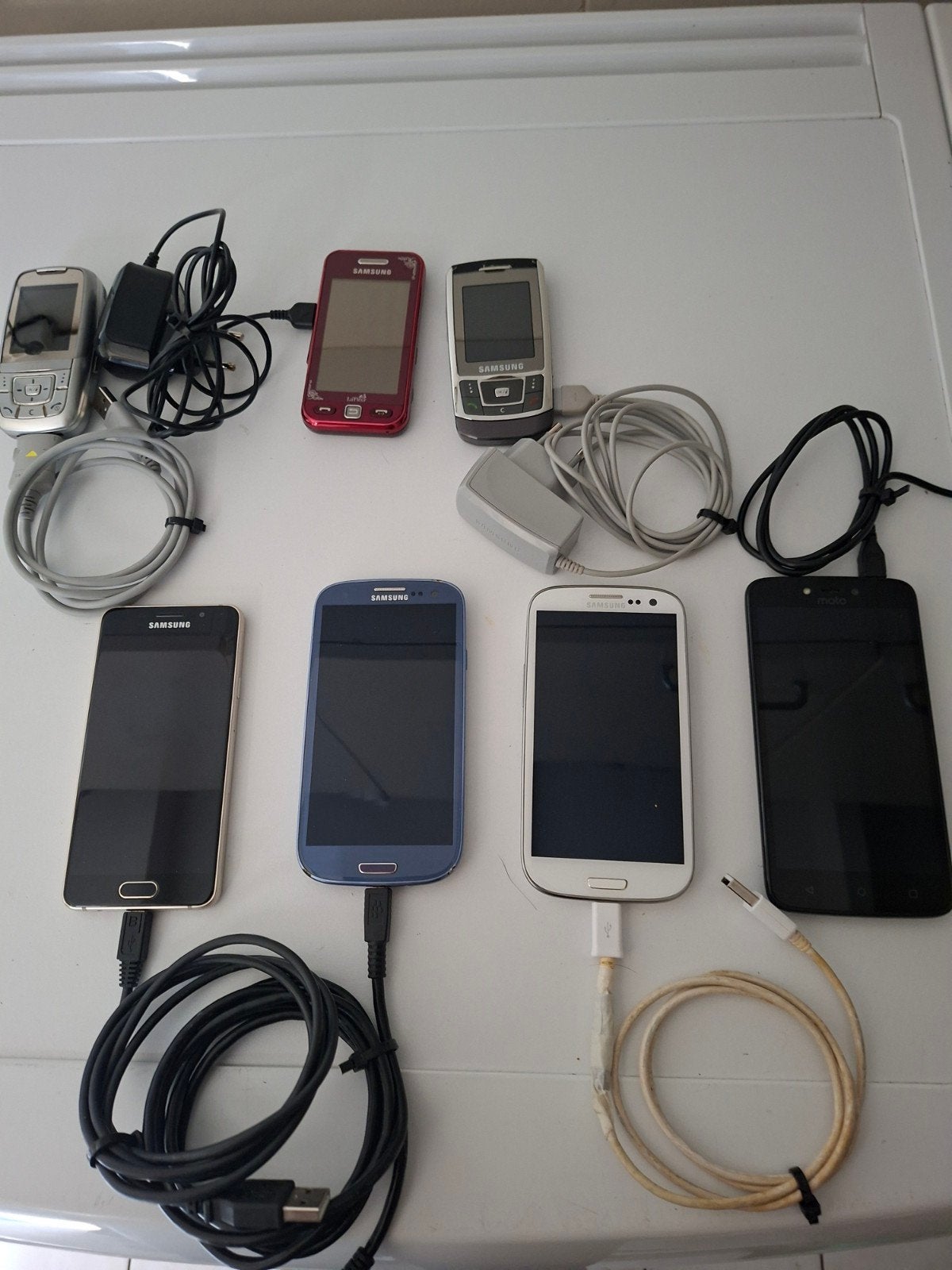Diverse goed werkende mobiele telefoons!, Telecommunicatie, Ophalen of Verzenden, Gebruikt, Zwart, Zonder simlock