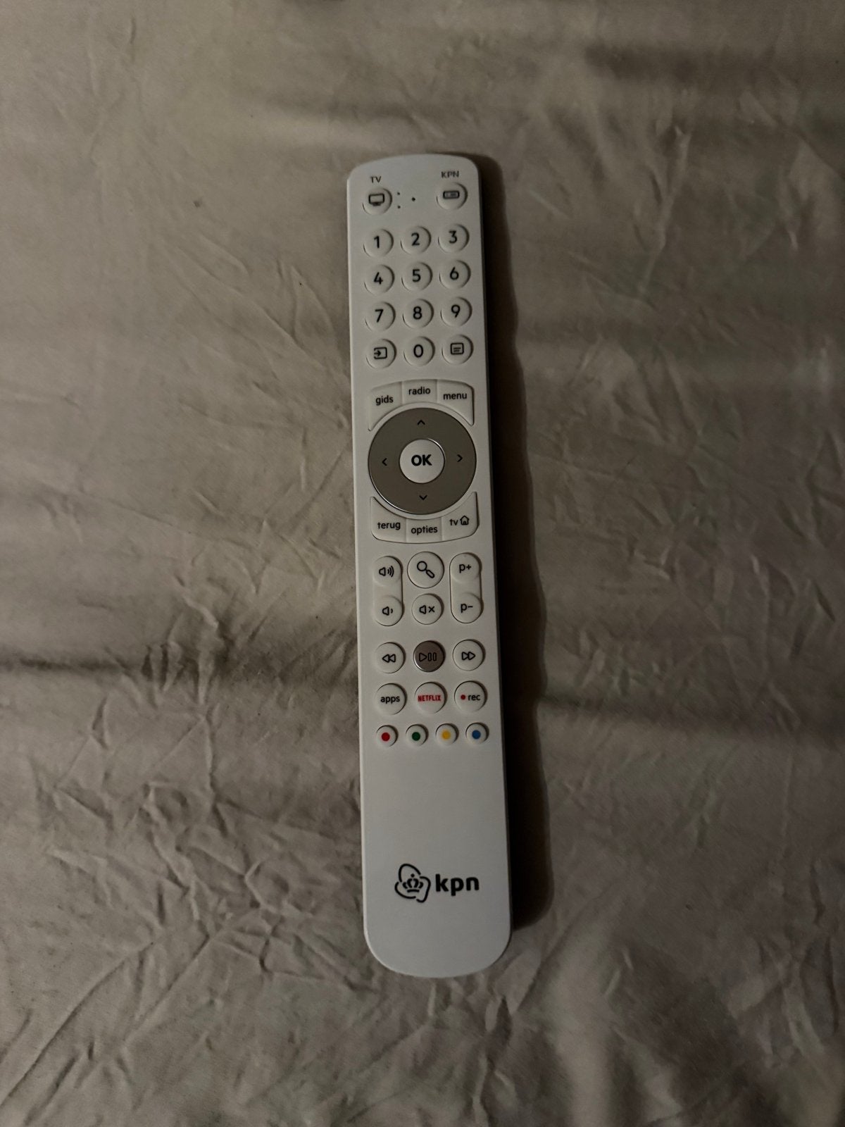 KPN afstandsbediening voor TV en ontvanger, Audio, Tv en Foto, Ophalen of Verzenden, Gebruikt, Origineel, Tv