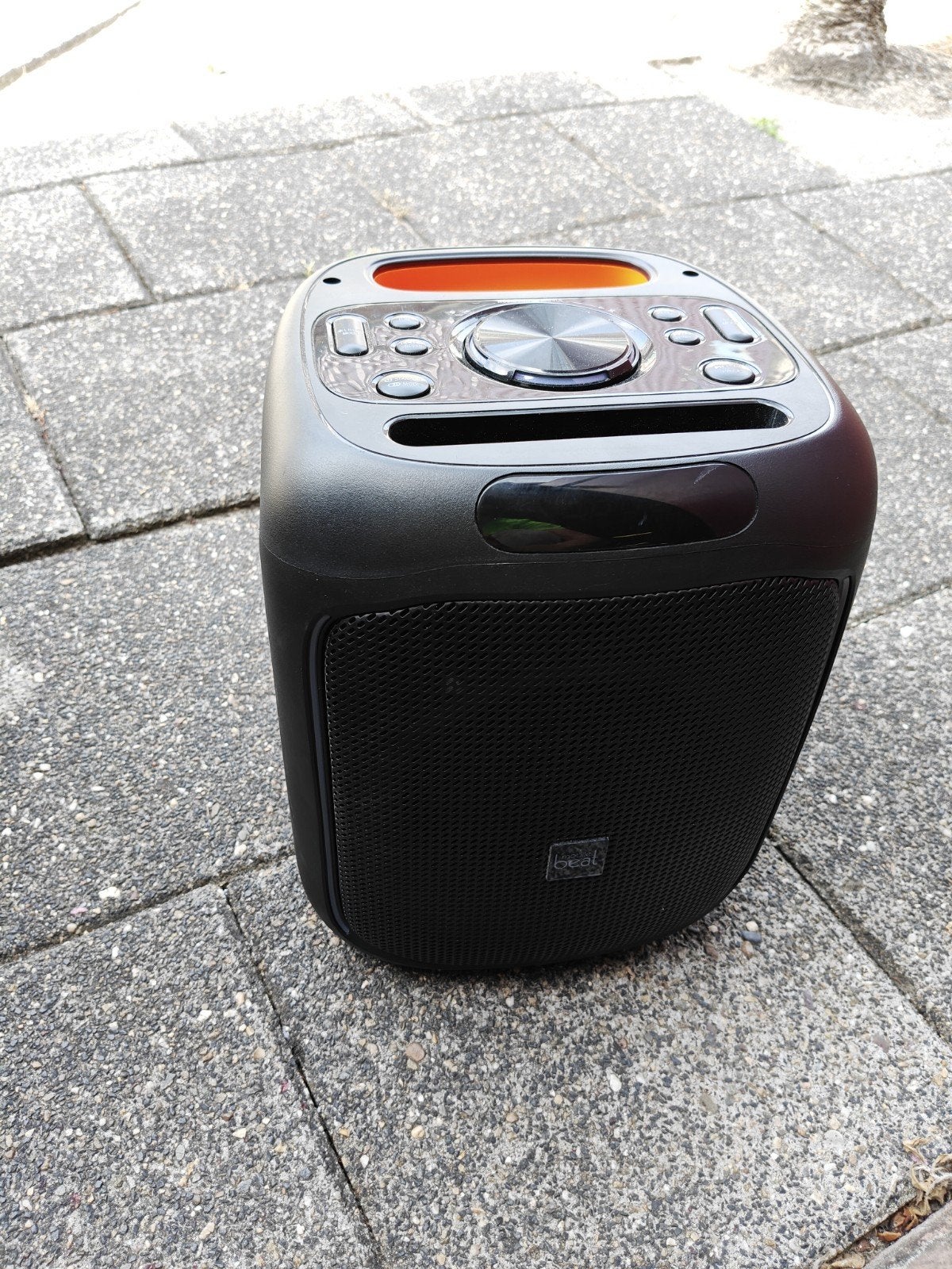 DEFECT Draagbare Bluetooth Speaker met Microfoon Ingangen, Audio, Tv en Foto, Karaoke-apparatuur, Niet werkend, Luidspreker(s)