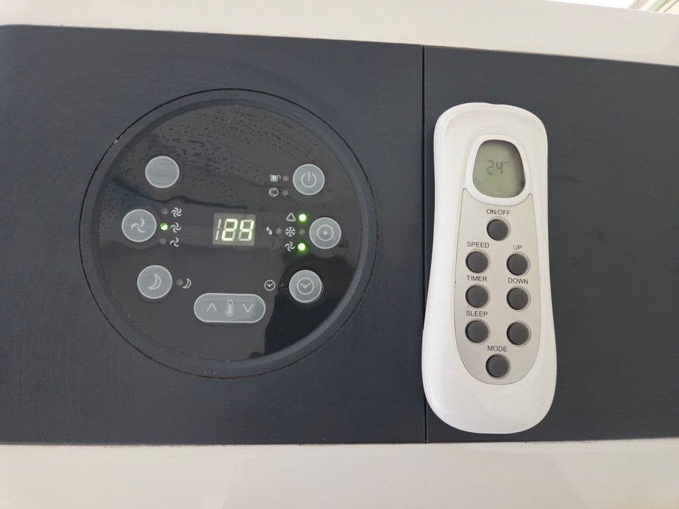 Everglades Mobiele Airco EV9061 met Afstandsbediening, Ophalen, Timer, Ventileren, 3 snelheden of meer