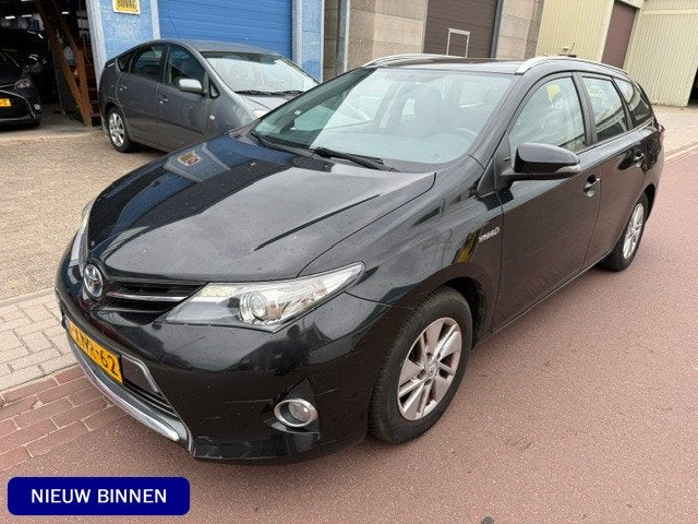 Toyota Auris Touring Sports 1.8 Hybrid Aspiration okt-2014 N, Euro 5, Stof, Gebruikt, Zwart