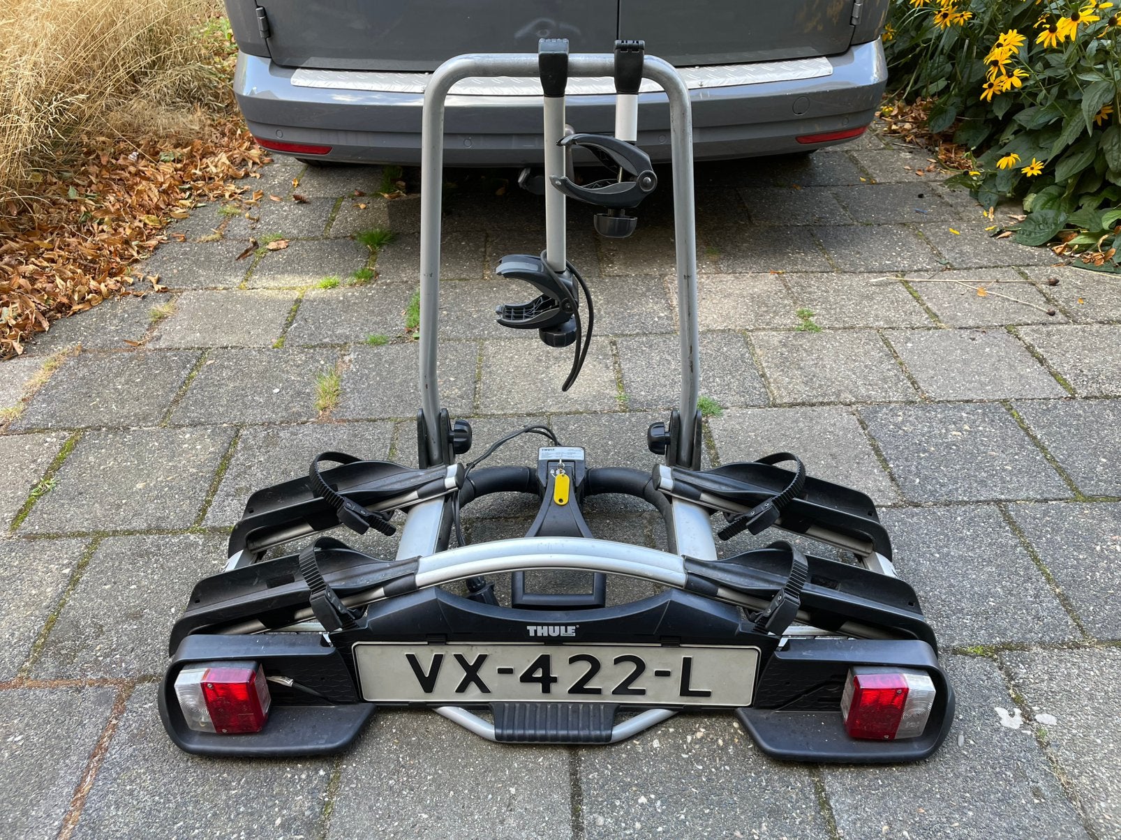 Thule fietsdrager euroway g2 921, Ophalen, 2 fietsen, Gebruikt, Trekhaakdrager