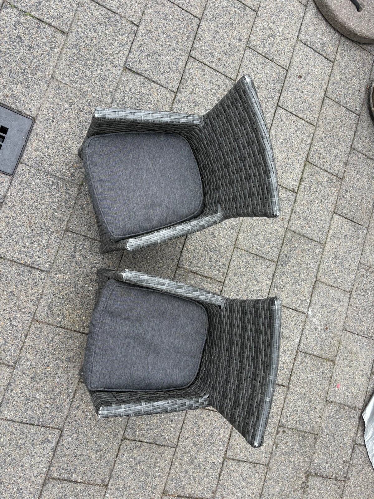 2rotan kinderstoeltjes, Tuin en Terras, Ophalen of Verzenden, Zo goed als nieuw, Rotan