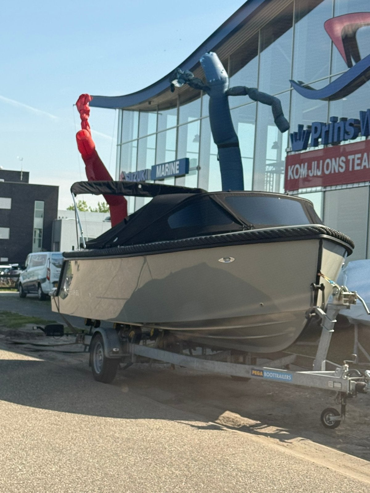 Corsiva 650 tender sloep 2025 90pk boegschroef, Ophalen, Tender, Boegschroef, Zo goed als nieuw