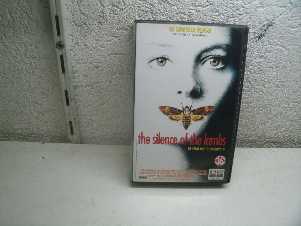 vhs 244b the silence of the lambs, Vanaf 16 jaar, Ophalen of Verzenden, Zo goed als nieuw, Horror