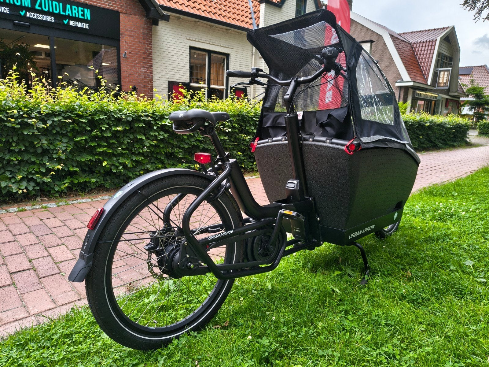 Urban Arrow Family | Incl. regen huif | Demo | €779 Korting!, Overige merken, Huif, Ophalen of Verzenden, Zo goed als nieuw
