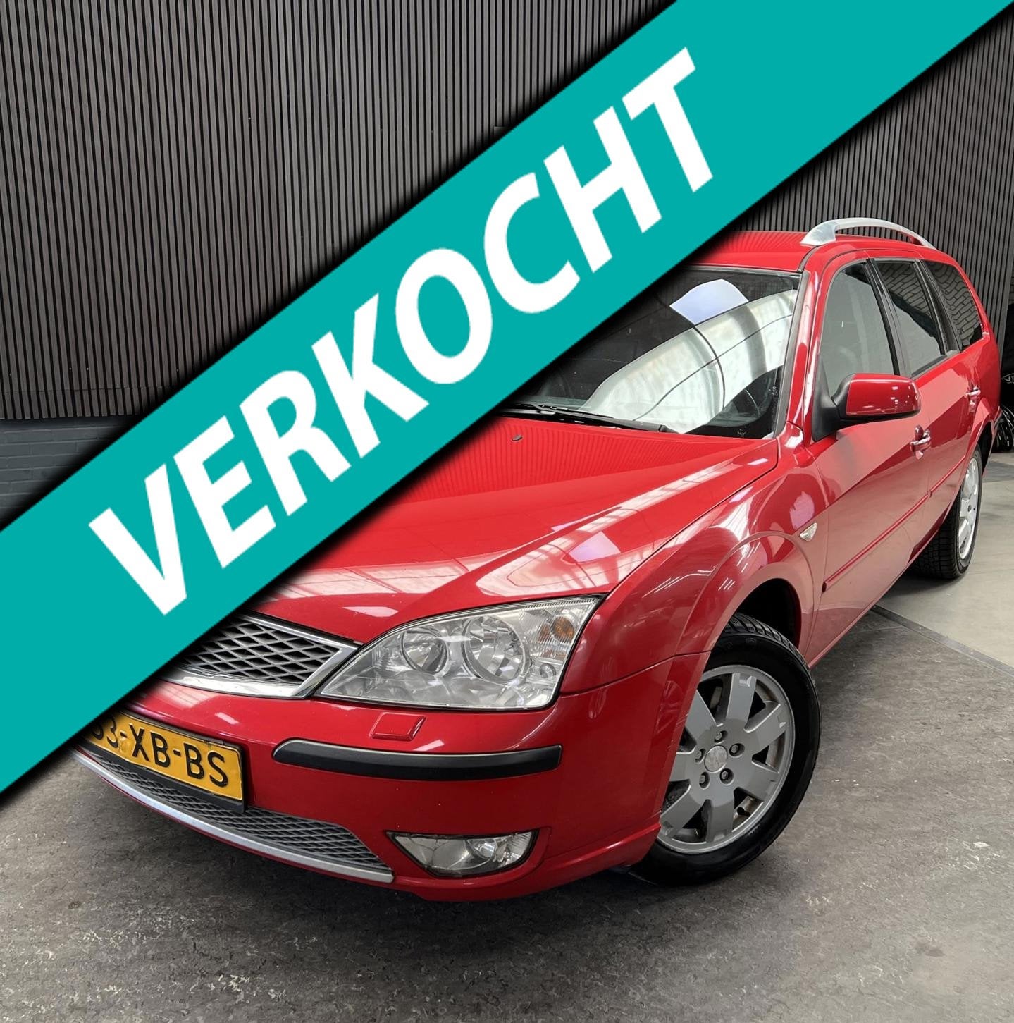Ford Mondeo Wagon 1.8-16V Platinum - Lees Advertentie! -1e E, Gebruikt, Zwart, 4 cilinders, Leder en Stof