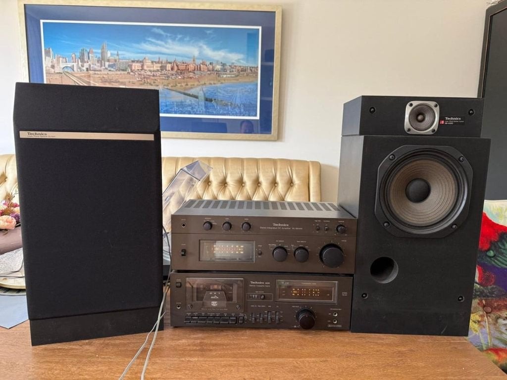Technics Hifi Set Versterker, Cassettedeck en Speakers, Ophalen, Nieuw, Speakers, Overige merken