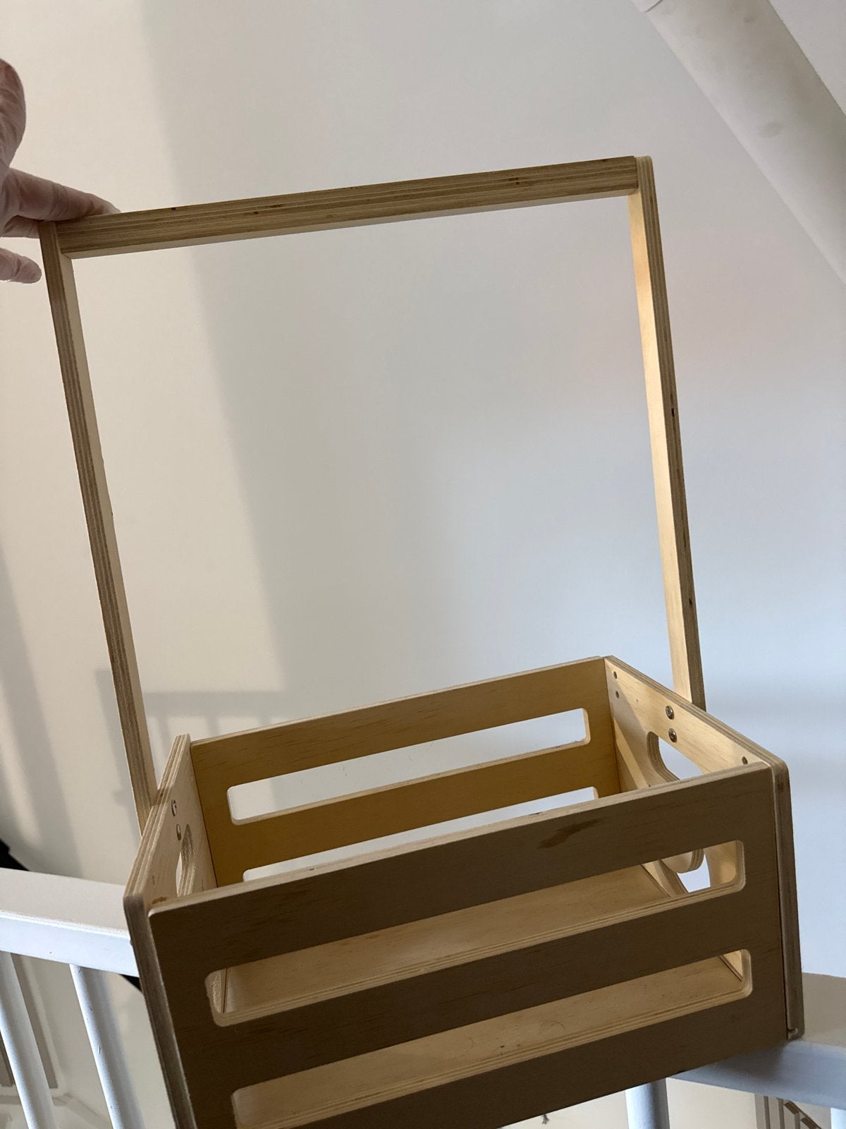 Houten kist met handvat - Multifunctioneel, Ophalen, 50 – 75, Gebruikt, 50 tot 100 cm