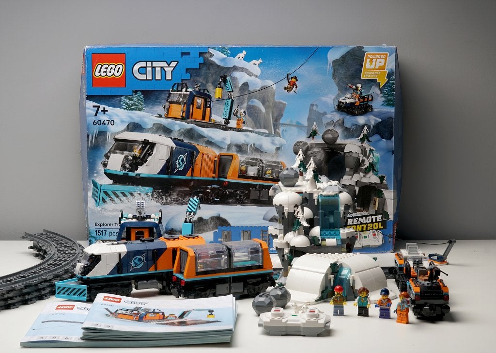 Lego 60470 explorer train, City, Lego, Ophalen of Verzenden, Zo goed als nieuw