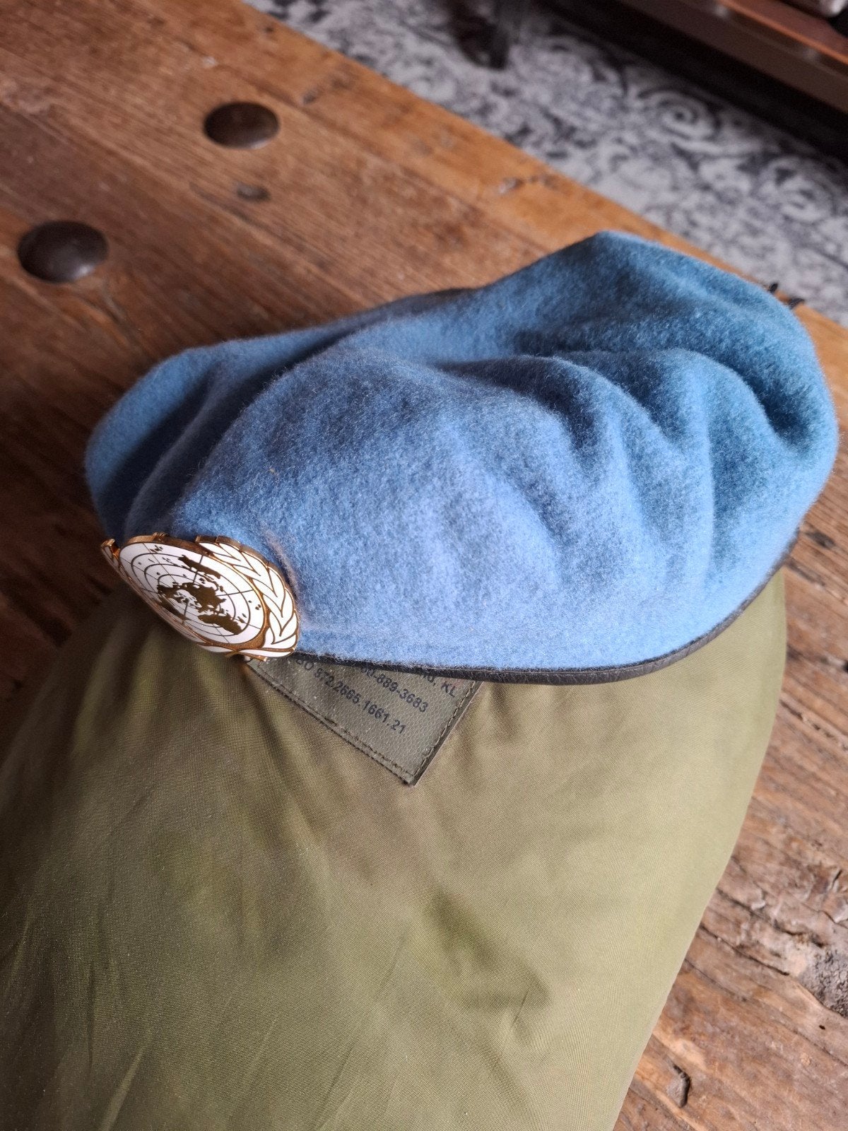 UN barret, Ophalen of Verzenden, Overige soorten, Overige gebieden, Helm of Baret