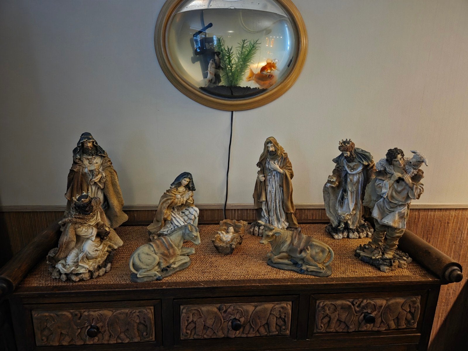 kerstgroep, Diversen, Ophalen, Gebruikt